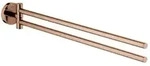Grohe Essentials Handtuchhalter 40371DA1 2-armig, schwenkbar, 43,9cm, warm sunset