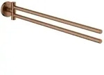Grohe Essentials Handtuchhalter 40371DL1 2-armig, schwenkbar, 43,9cm, warm sunset