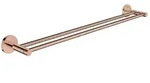 Grohe Essentials Doppel-Badetuchhalter 40802DA1 60cm, verdeckte Befestigung, warm