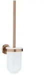 Grohe Essentials WC-B&uuml;rstengarnitur 40374DL1 warm sunset geb&uuml;rstet,...