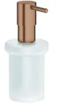 Grohe Essentials Seifenspender 40394DL1 warm sunset geb&uuml;rstet, f&uuml;r Halter
