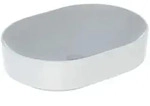 Geberit VariForm Aufsatzwaschtisch 500774012 55x40cm, ohne Hahnloch, &Uuml;berlauf,