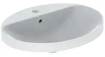 Geberit VariForm Einbauwaschtisch 500725012 60x48cm, mit Hahnlochbank,...