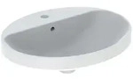 Geberit VariForm Einbauwaschtisch 500721012 55x45cm, mit Hahnlochbank,...