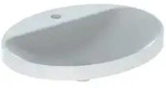 Geberit VariForm Einbauwaschtisch 500727012 60x48cm, mit Hahnlochbank, ohne