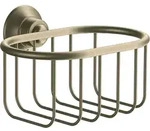 hansgrohe Seifenkorb Axor Montreux 42065820 Wandmontage, Metall, brushed nickel