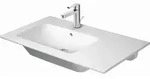 Duravit Me by Starck M&ouml;bel-Waschtisch 23458300001 83x49cm, Becken links, mit
