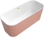 Villeroy & Boch Finion freistehende Badewanne 177FIN7A3BCV401 170x70cm, Sch&uuml;rze