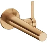 Keuco IXMO Waschtischarmatur 59516031101 Ausladung 197 mm, Bronze geb&uuml;rstet,