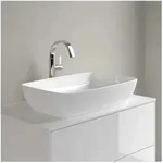 Villeroy und Boch Artis Aufsatzwaschbecken 417258RW 58x38cm, ohne Hahnloch, ohne