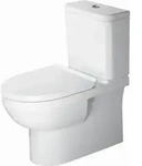 Duravit No. 1 Stand-Tiefsp&uuml;l-WC Kombination 2182090000 4,5 Liter, wei&szlig;, 36,5x65cm,