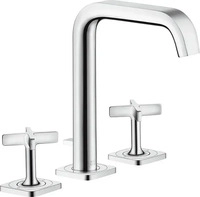 hansgrohe 36108000, hansgrohe Axor Citterio E 170 3-Loch-Waschtischarmatur...