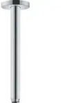 hansgrohe Deckenanschluss S 300mm 27389000 chrom, 300 mm, Rosette rund, DN 15, G 1/2"
