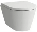 LAUFEN Kartell Wand-Tiefsp&uuml;l-WC H8203337570001 wei&szlig; matt, sp&uuml;lrandlos, Form innen