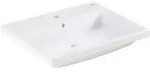Grohe Cube Keramik Einbauwaschtisch 3947900H 60cm, 1 Hahnloch mit &Uuml;berlauf,