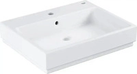Grohe 3947300H, Grohe Cube Keramik Waschtisch 3947300H 60cm, 1 Hahnloch mit