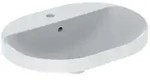 Geberit VariForm Einbauwaschtisch 500733012 60x45cm, mit Hahnlochbank,...