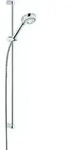 Kludi Logo Brause-Set 6839305-00 chrom, mit Wandstange 900 mm, mit Handbrause