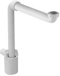 Duravit P3 Comforts Raumsparsiphon 0050760000 weiss, 1 1/4"