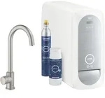 Grohe Blue Home Mono Starter Kit 31498DC1 supersteel, C-Auslauf
