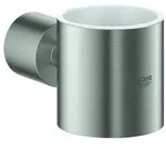 Grohe Atrio Halter 40304DC3 supersteel, f&uuml;r Kristallglas und Seifenspender