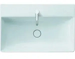 Duravit DuraSquare M&ouml;bel-Waschtisch 23538000411 80 x 47 cm, ohne &Uuml;berlauf, mit