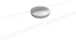 Kaldewei Miena Waschtisch-Schale 909406003711 ohne &Uuml;berlauf, 38 cm, wei&szlig; matt