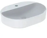 Geberit VariForm Aufsatzwaschtisch 500778012 60x45cm, mit Hahnlochbank, ohne