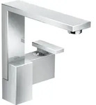 hansgrohe Axor Edge Waschtischarmatur 46021000 chrom, Diamantschliff, mit...