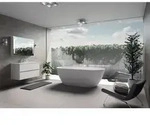 Riho Bilbao freistehende Badewanne B118001105 wei&szlig; matt, 170x80cm, mit...