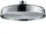 hansgrohe Tellerkopfbrause Axor Carlton/Montreux 180 mm, chrom, gro&szlig;fl&auml;chiger