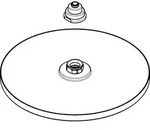 hansgrohe Raindance 240 Tellerkopfbrause 98855000 98855000, chrom, f&uuml;r Raindance