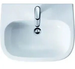 Duravit D-Code Waschtisch 2311600000 60 x 46 cm, ohne &Uuml;berlauf, 1 Hahnloch, weiss