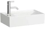 LAUFEN Kartell Handwaschbecken 8153350001111, 46x28cm, wei&szlig;, 1 Hahnloch links,