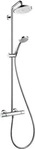 hansgrohe 27185000, hansgrohe Croma 220 Showerpipe 27185000 mit Brausearm 400 mm
