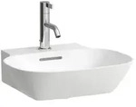 LAUFEN INO Handwaschbecken 8153010001041, 45x41cm, mit Hahnloch und &Uuml;berlauf,