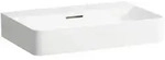 LAUFEN VAL Waschtisch 8102840001091, 65x42cm, ohne Hahnloch, mit &Uuml;berlauf,