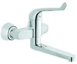 Grohe Euroeco Special Waschtisch-Sicherheitsarmatur 32793000 chrom, Ausladung 25,6 cm