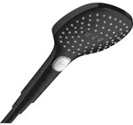 hansgrohe Raindance Select E Handbrause 26520670 Brausekopf, Duschkopf, mattschwarz