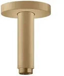 hansgrohe S Deckenanschluss 27393140 100mm, brushed bronze, DN 15, runde Rosette