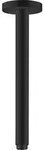 hansgrohe S Deckenanschluss 27389670 300mm, mattschwarz, DN 15, runde Rosette