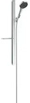 hansgrohe Rainfinity Brauseset 27671000 3jet, Brausekopf 130mm, Brausestange...