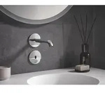 Grohe Essence E Wand Waschtischarmatur 36447000 chrom, Infrarot Wandarmatur, ohne