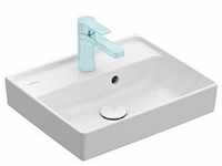 Villeroy und Boch Collaro Handwaschbecken 43344501 mit Überlauf, 45x37cm, weiß