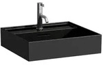 LAUFEN Kartell Aufsatzwaschtisch H8163320201041, 50x46cm, schwarz, &Uuml;berl. &...