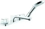 hansgrohe Fertigmontageset Axor Urquiola 11445000 4-Loch-Fliesenrandarmatur,...