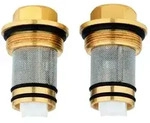 GROHE R&uuml;ckflussverhinderer Thermostat 14116 DN15 2 St&uuml;ck chrom