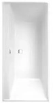 Villeroy und Boch Collaro Rechteck-Badewanne UBA199COR2DV-01 190x90cm,