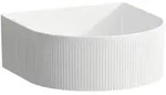LAUFEN Sonar Waschtisch-Schale H8123410001121 34x34cm, mit Textur, ohne Hahnloch,
