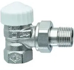 Heimeier Thermostatventil V-exakt II 371103000 Eck, Rp 3/4", Rotguss vernickelt